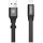 Кабель BASEUS Two-in-One Portable Cable for Android/iOS 0.23м Black (CALMBJ-01)