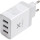 Зарядное устройство VINGA 3 Port USB Charger QC3.0 + 2x2.4A 30W White (VCPWCHQC3)