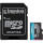 Карта памяти KINGSTON microSDXC Canvas Go! Plus 128GB UHS-I U3 V30 A2 Class 10 + SD-adapter (SDCG3/128GB)
