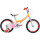 Велосипед дитячий TRINX Princess 2.0 16" Yellow/Pink/White