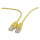 Патч-корд CABLEXPERT U/UTP Cat.5e 0.25м Yellow (PP12-0.25M/Y)