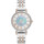 Часы ANNE KLEIN Considered Women's Solar Powered Swarovski Crystal Accented Bracelet (AK/3633MPRT)