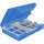 Защитный бокс для HDD INTER-TECH 1x3.5"/4x2.5" Blue (88885394)