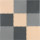 Мат-пазл (ласточкин хвост) 4FIZJO Puzzle Mat 180x180x1cm Black/Gray/Biege (4FJ0158)