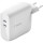 Зарядное устройство BELKIN Boost Up Charge Dual USB-C PD GaN Wall Charger 68W White (WCH003VFWH)