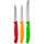 Набор кухонных ножей VICTORINOX Swiss Classic Paring Knife Set Colorful 3пр (6.7116.32)