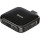 USB хаб BASEUS Fully folded portable 4-in-1 USB Black (CAHUB-CW01)