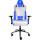 Кресло геймерское 1STPLAYER DK2 Blue/White