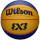 Мяч баскетбольный WILSON FIBA 3x3 Rubber Game Ball Size 6 (WTB1033XB)