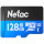 Карта памяти NETAC microSDXC P500 Standard 128GB UHS-I Class 10 + SD-adapter (NT02P500STN-128G-R)