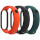 Набір ремінців XIAOMI для Mi Smart Band 5/6 Black/Orange/Green (BHR4639GL)