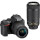 Фотоаппарат NIKON D5600 Nikkor AF-P DX 18-55mm f/3.5-5.6G VR + AF-P 70-300mm VR (VBA500K004)