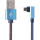 Кабель CABLEXPERT Premium Denim Micro-USB Blue 1м (CC-USB2J-AMMBML-1M-BL)