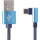 Кабель CABLEXPERT Premium Denim USB Type-C 1м Blue (CC-USB2J-AMCML-1M-BL)
