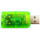 Внешняя звуковая карта DYNAMODE USB-SOUNDCARD2.0 Green