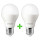 Лампочка LED PHILIPS Master LEDbulb A55 E27 10.5W 3000K 220V (2 шт. в комплекті) (8727900270105)