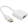 Адаптер EXTRADIGITAL HDMI - VGA White (KBH1645)