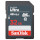 Карта пам'яті SANDISK SDHC Ultra 32GB UHS-I Class 10 (SDSDUNB-032G-GN3IN)