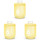 Набор сменных картриджей с мылом XIAOMI MIJIA Simpleway Yellow (SIMPLEWAY YELLOW 3PCS)