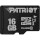 Карта памяти PATRIOT microSDHC LX 16GB UHS-I Class 10 (PSF16GMDC10)