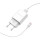 Зарядное устройство BOROFONE BA20A Sharp 1xUSB-A, 2.1A White w/Micro-USB cable (BA20AMW)