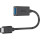 Адаптер BELKIN USB3.0 CM/AF 0.14м Black (F2CU036BTBLK)