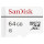 Карта пам'яті SANDISK microSDXC 64GB Class 10 + SD-adapter (SDSDQQ-064G-G46A)