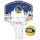 Набор баскетбольный WILSON NBA Team Mini Hoop Golden State Warriors (WTBA1302GOL)