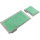 Акупунктурний килимок (аплікатор Кузнєцова) з подушкою 4FIZJO Eco Mat 68x42cm Gray/Mint (4FJ0230)