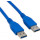 Кабель VOLTRONIC USB3.0 AM/AM 0.6м (YT-3.0AM+AM-0.6/11172)