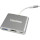 Порт-реплікатор VEGGIEG USB-C to USB3.0/HDMI/PD Silver (TC03)