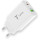 Зарядний пристрій T-PHOX Speedy 20W 1xUSB-C, 1xUSB-A, PD3.0, QC3.0 White (SPEEDY 20W PD+USB)