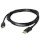 Кабель VOLTRONIC DisplayPort - HDMI 1.8м Black (YT-DP(M)/HDMI(M)-1.8M)