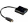 Адаптер VOLTRONIC HDMI - VGA Black (YT-C-MNHDMI(M)/VGA(F)-B)