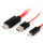 Кабель VOLTRONIC USB - HDMI 2м Red (YT-CCMHL-2M)