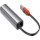 Мережевий адаптер BASEUS Steel Cannon Series USB-A & Type-C Bidirectional Gigabit LAN Adapter (CAHUB-AF0G)