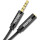 Кабель VEGGIEG AFB-1 mini-jack 3.5mm 1м Black (YT-AUXCCA(M) (F)-AFB-1)