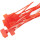 Стяжка кабельная VOLTRONIC 150x4мм красная 250шт