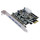 Контролер STLAB U-1270 PCI-E to USB 3.0 4-Ports