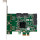 Контроллер FRIME PCIe x1 to 4xSATA (ECF-PCIETO4SATAIII002)