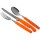 Набор дорожных столовых приборов VICTORINOX SwissClassic Table Set Orange (6.7192.F9)