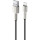 Кабель COLORWAY Head Metal Nylon Braided USB to Lightning 2.4A 1м Black (CW-CBUL046-BK)