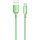 Кабель COLORWAY Soft Silicone USB to Type-C 2.4A 1м Green (CW-CBUC042-GR)