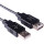Кабель-удлинитель KINGDA USB AM/AF 2м Black (KDUSB2004-2M)