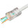 Конектор наскрізний KINGDA RJ-45 UTP Cat.5e