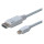 Кабель DIGITUS DisplayPort - Mini DisplayPort 2м White (AK-340102-020-W)