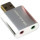Внешняя звуковая карта USB 2 Channel Mini C-Media (B00668)