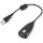 Зовнішня звукова карта USB Virtual 7.1 Channel C-Media Black (B00811)