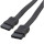 Кабель SATA 40см Black (S0972)