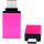 Адаптер OTG USB3.1 Type-C - USB AF Pink (S0903)
